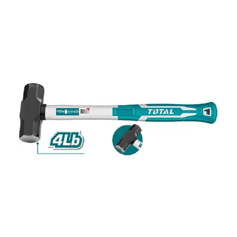 PORRA 4LB HIERRO MANGO FIBRA DE VIDRIO SUPER SELECT TOTAL (THT79046)