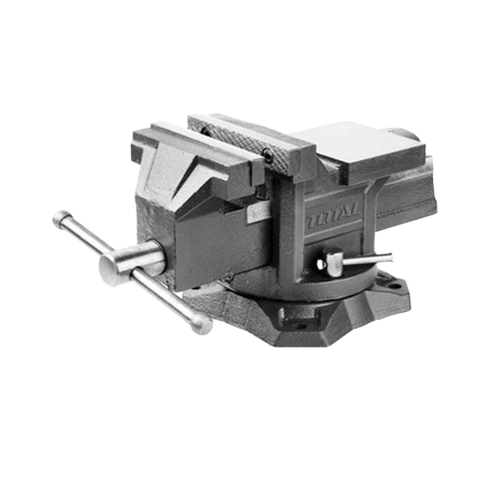 PRENSA DE BANCO 6" CON BASE GIRATORIA CAPACIDAD DE SUJECION 1600 KGS TOTAL (THT6166)