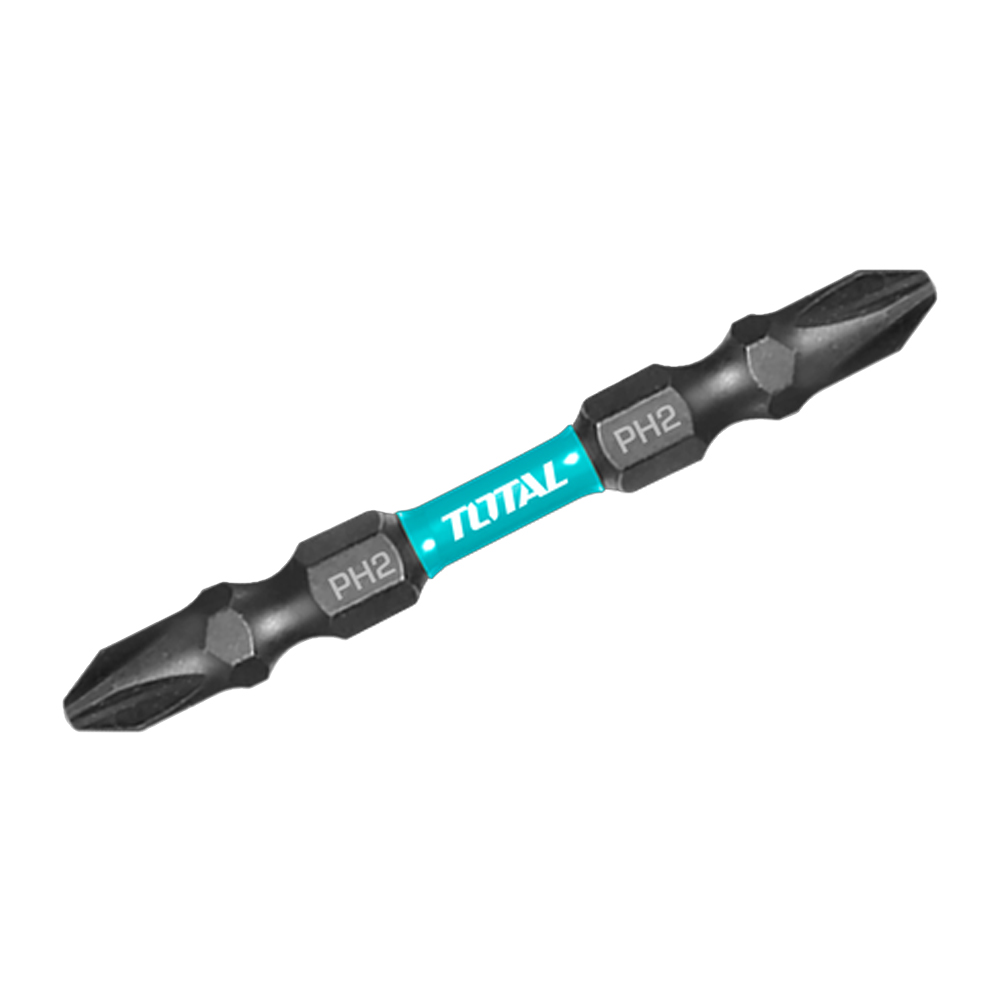PUNTAS TALADRO INDUSTRIAL DOBLE PUNTA IMANTADA 65MM (+) (+) JUEGO X 10 PZS INDUSTRIAL SUPER TOTAL (TACIM16PH233)