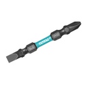 PUNTAS TALADRO INDUSTRIAL DOBLE PUNTA IMANTADA 65MM (+) (-) JUEGO X 10 PZS INDUSTRIAL  SUPER TOTAL (TACIM16HL133)