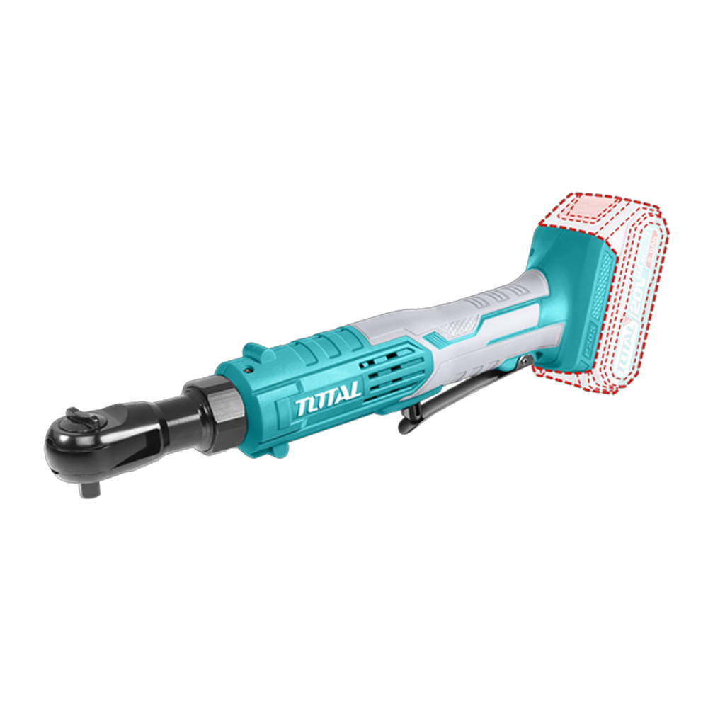 RACHE INALAMBRICO 3/8 20V INCLUYE COPA 13 17 19   BATERIA Y CARGADOR NO INCLUIDO SUPER TOTAL (TDRLI2060151)