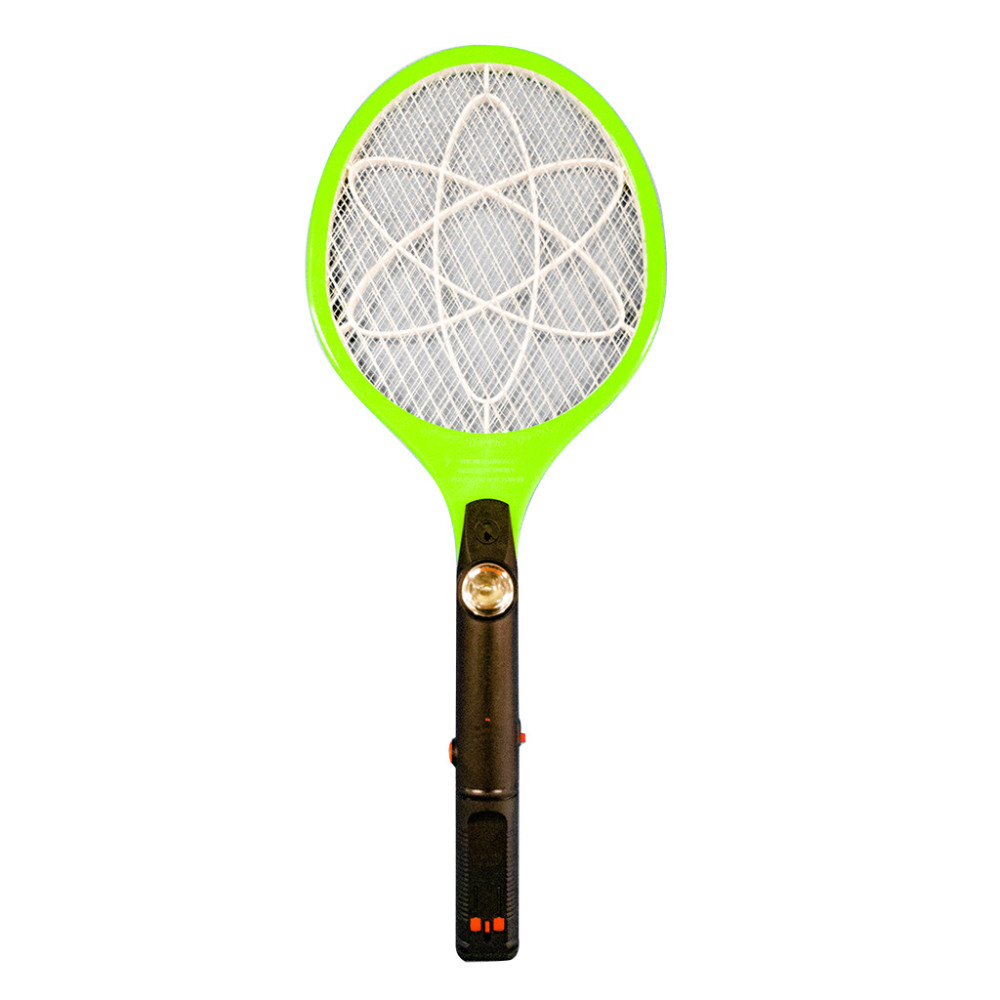 RAQUETA MATA MOSQUITOS RECARGABLE CON LINTERNA (HT80010)