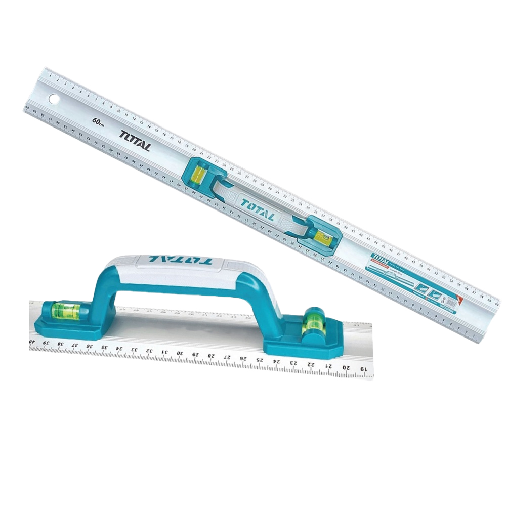 REGLA 60CM ALUMINIO CON NIVEL TOTAL  (TMT222606)