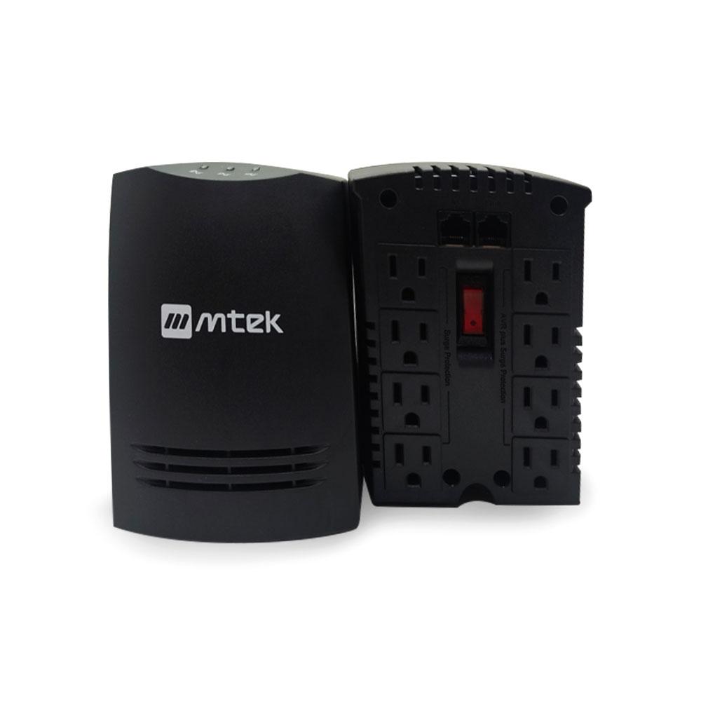 REGULADOR AUTOMATICO DE VOLTAGE 1500 VA MTEK (MTAVR1500-A)