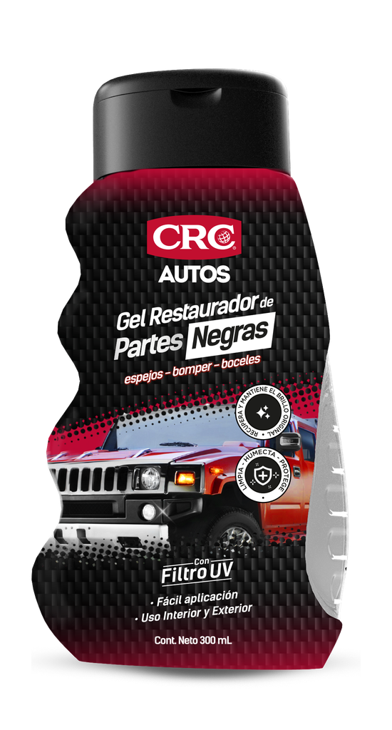 RESTAURADOR DE PARTES NEGRAS EN GEL  300ML CRC (60000029)