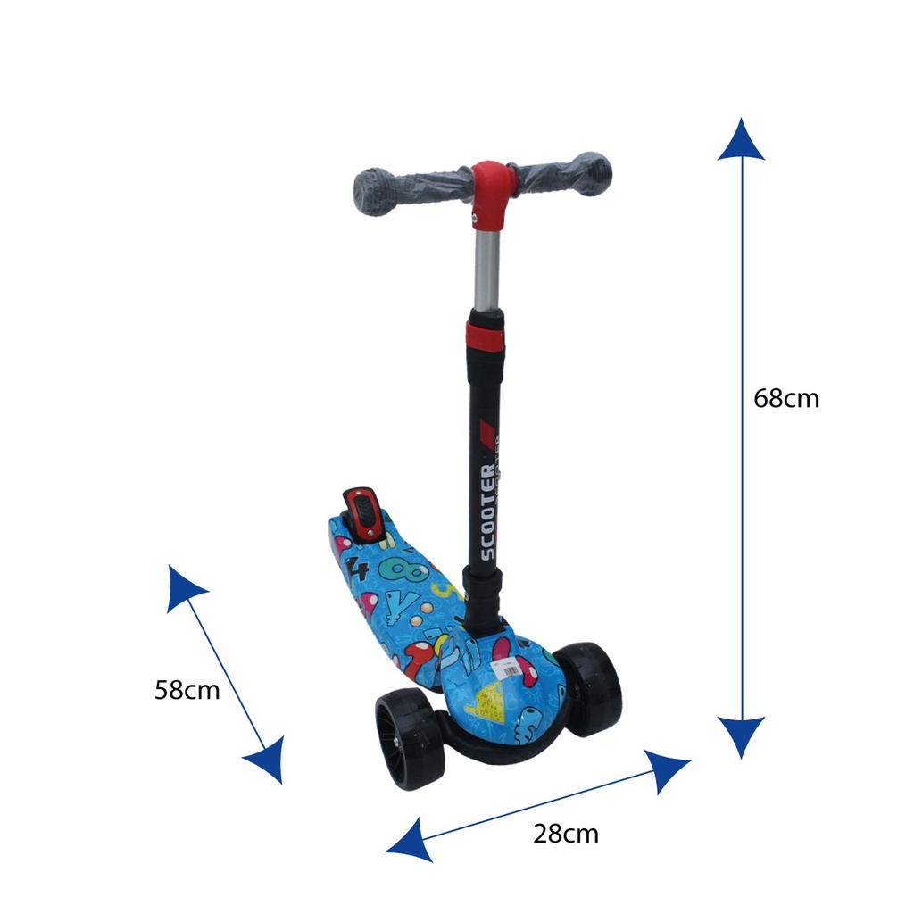 SCOOTER CON LUCES 106 (PAC3272)