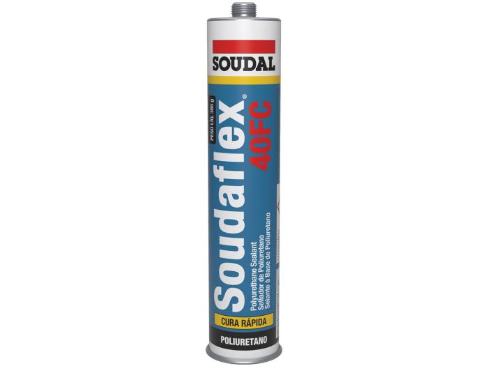 SELLADOR Y ADHESIVO POLIURETANO 40FC NEGRO X 300ML SOUDAFLEX (123384)