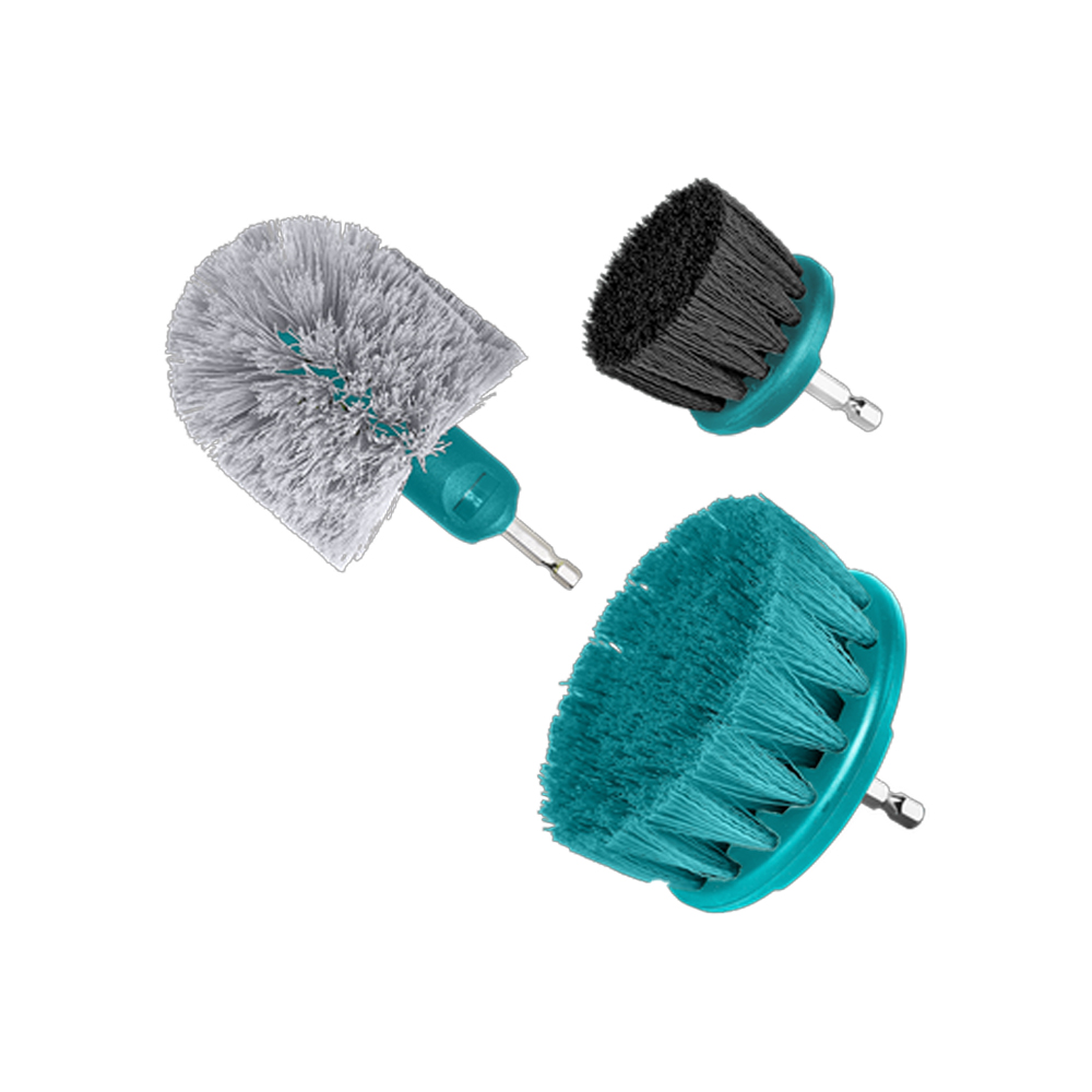 SET DE CEPILLO PARA TALADRO JUEGO X 3 PCZ INDUSTRIAL SUPER TOTAL (TACB0301)
