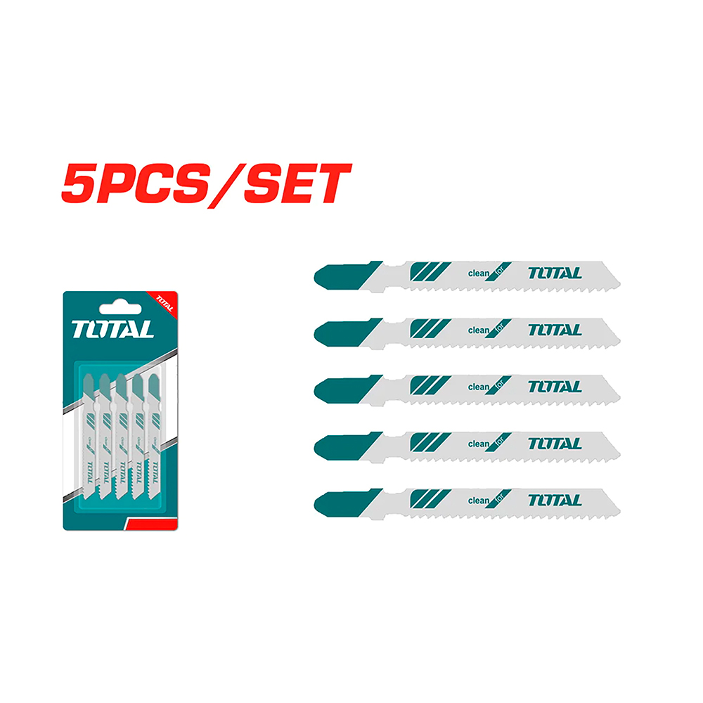 SET DE SIERRA CALADORA  PARA METAL 50MM X 5PCS TOTAL ( TJSBT118B)