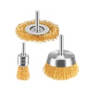 SETS DE GRATA TALADRO X 3PCS TOTAL (TAC310031)