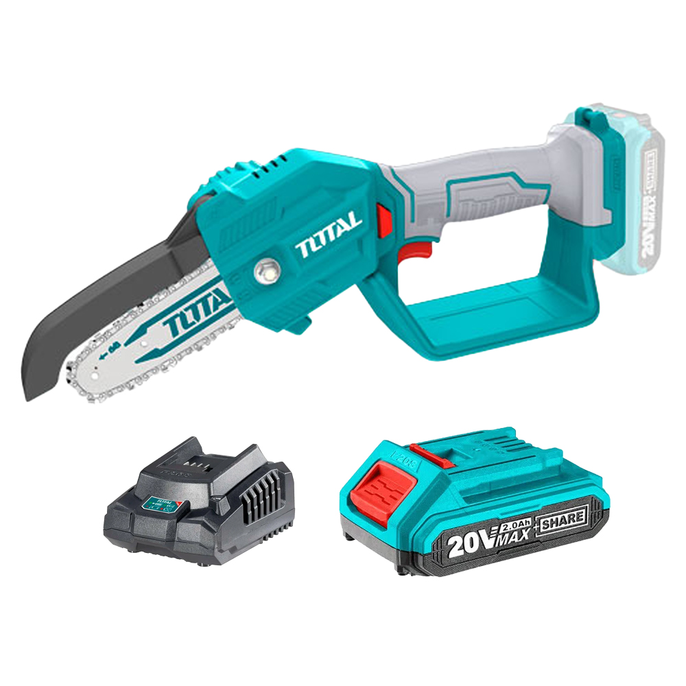 SIERRA MINI INALAMBRICA DE 5" 20V INCLUYE UNA BATERIA Y CARGADOR TOTAL (UTGSLI20581)