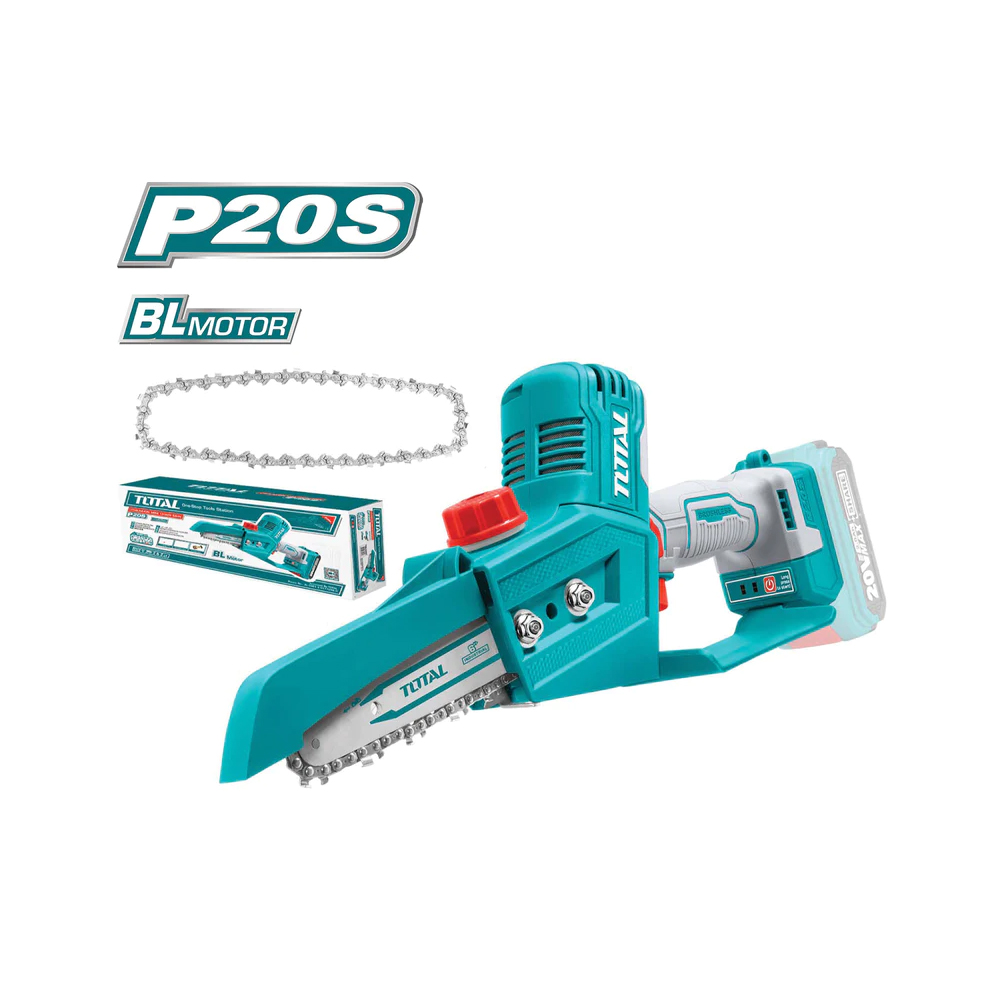 SIERRA MINI INALAMBRICA DE 6 20V INCLUYE DOS BATERIAS Y CARGADOR TOTAL (UTGSLI20683)