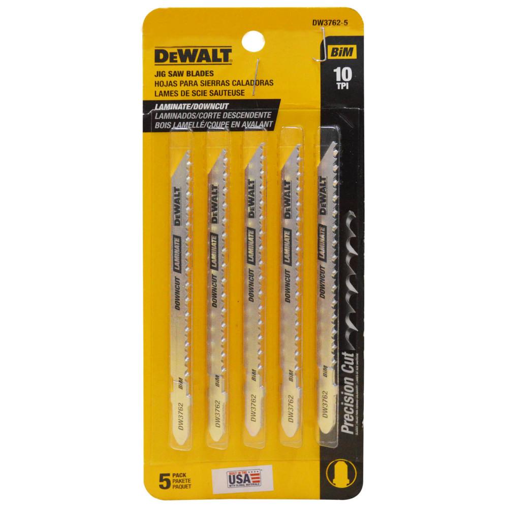 SIERRA PARA CALADORA LAMINA DEWALT X 5 (10TPI (DW3762-5