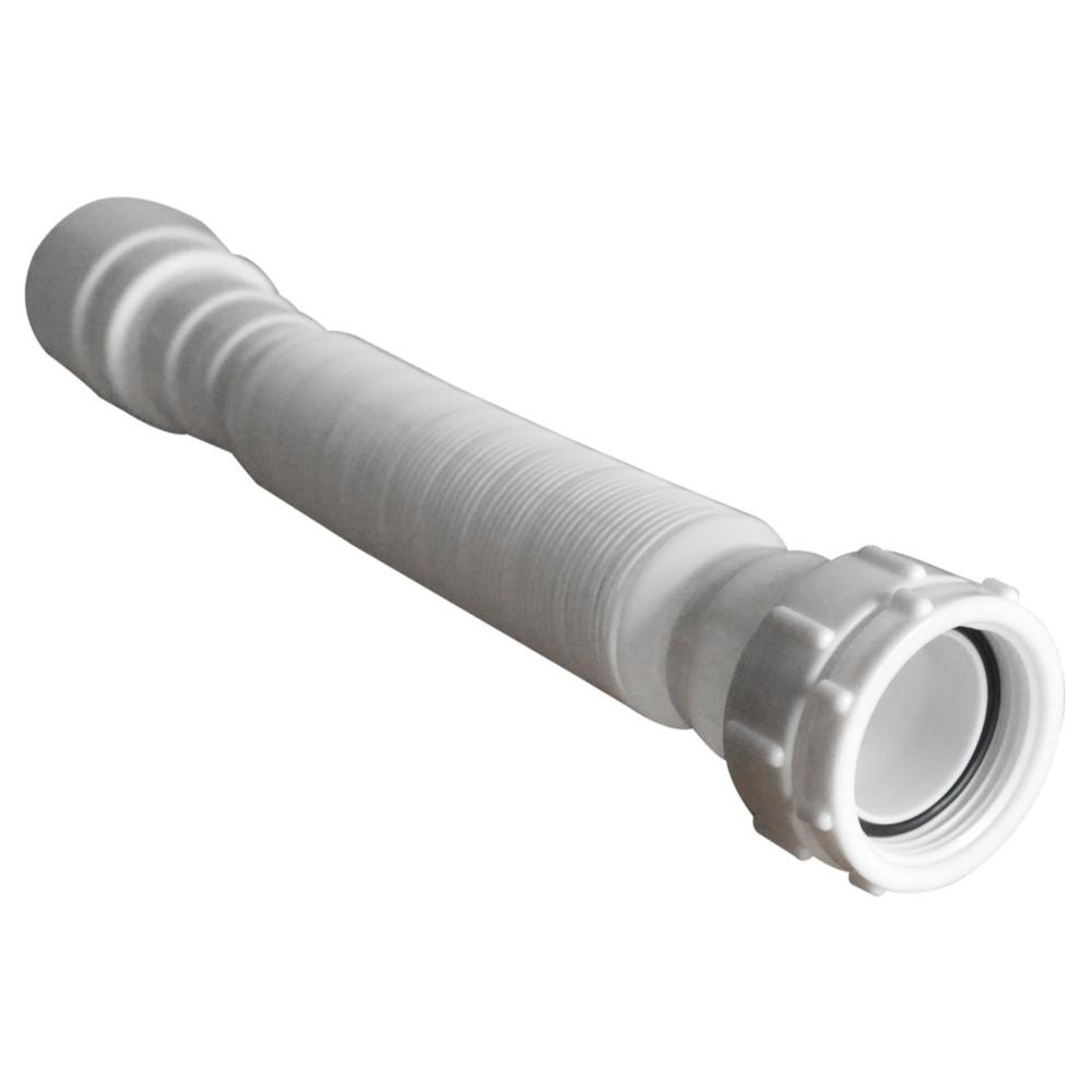 SIFON LAVAMANOS / LAVAPLATOS FLEXIBLE BLANCO 1 1/4 BOCCHERINI (SFSN-01)F6101-1