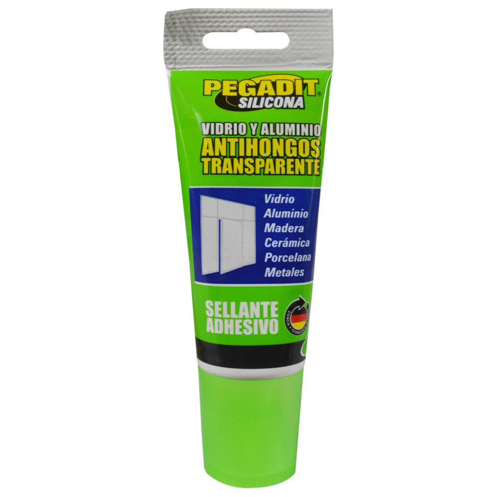 SILICONA PEGADIT AFIX 50ML TRANSPARENTE VIDRIO Y ALUMINIO (406718)