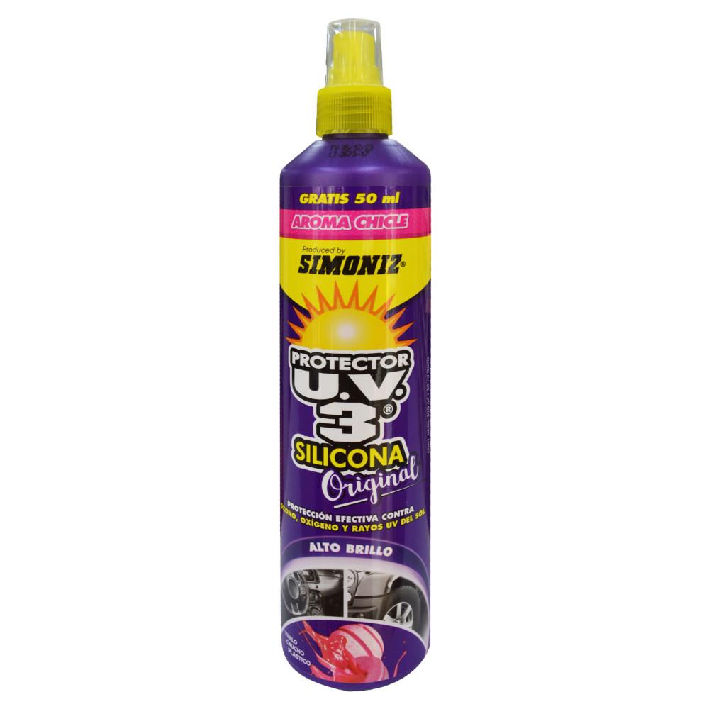 SILICONA PROTECTOR U.V.3  AEROSOL SIMONIZ OLOR CHICLE 300ML (3027CH)(103261