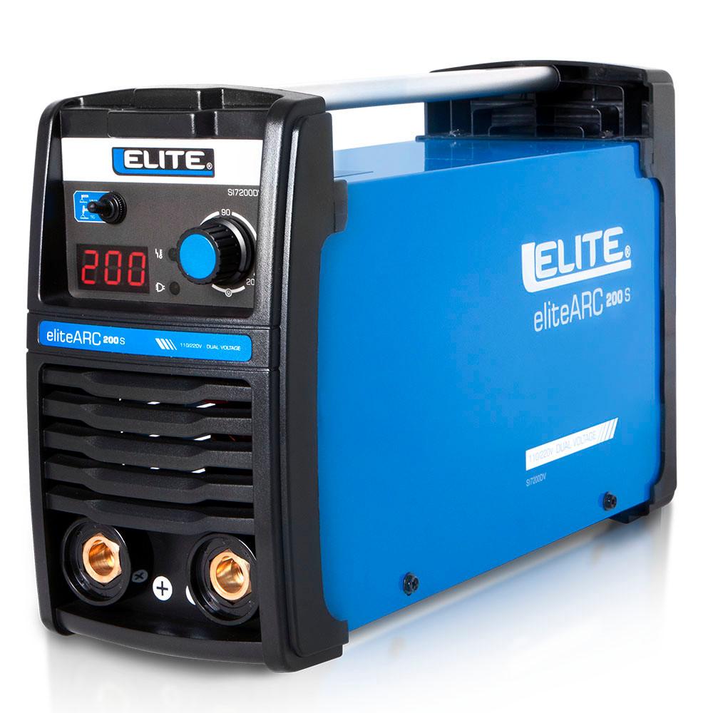 SOLDADOR INVERSOR 10AMP-200AMP 110V / 220V ELITE (SI7200DV)