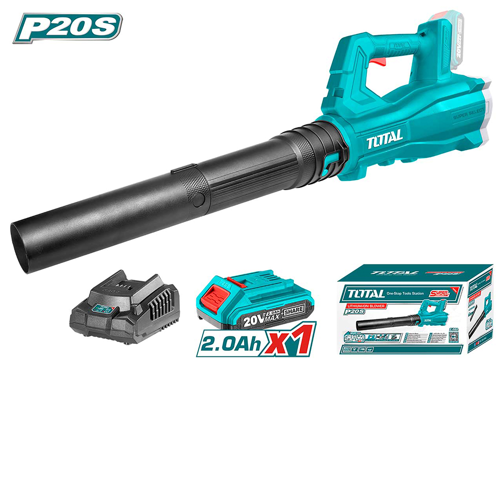 SOPLADORA INALAMBRICA 20V BATERIA Y CARGADOR INCLUIDO SUPER SELECT TOTAL (TABLI203235)