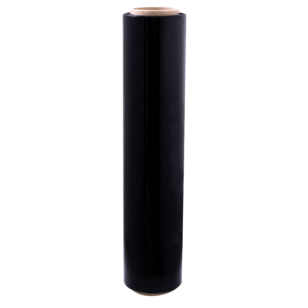 STRESH POLIFILM (PLASTICO DE EMBALAJE) ANCHO 50 CM - CAL 8 X 300 MTRS NEGRO