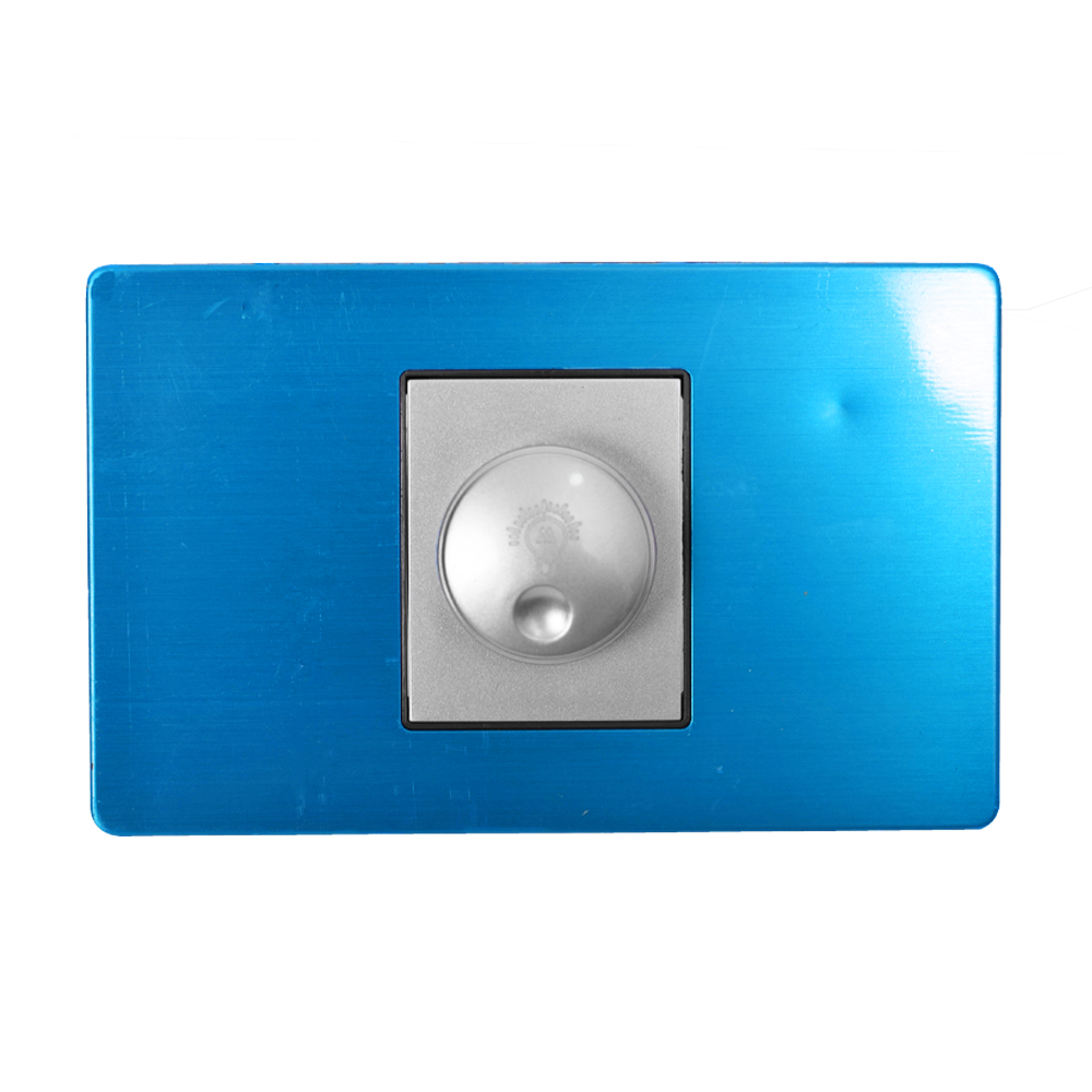 SWICHE DIMERIZABLE LUXOR GRIS (INCLUYE TAPA) V9-01AI) (V3-029)