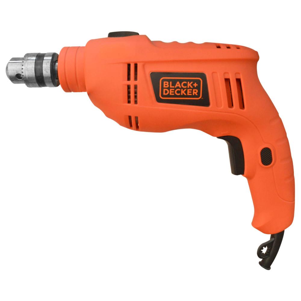 TALADRO BLACK & DECKER 3/8 550W 1 VEL (TB550-B3)(TP550-B3) T-LIVIANO SIN ESTUCHE