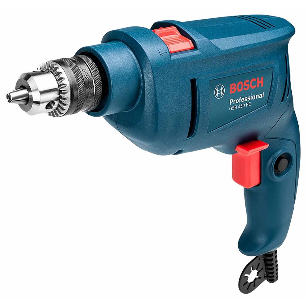 TALADRO BOSCH 3/8 450W V VARIABLE GSB450RE (06011B50G0000)