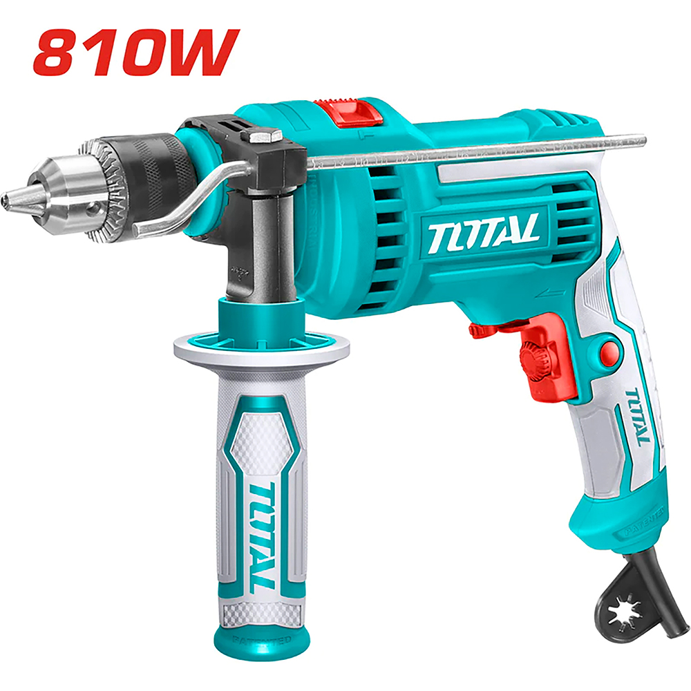 TALADRO PERCUTOR 1/2 810W INDUSTRIAL TOTAL (UTG1081316)