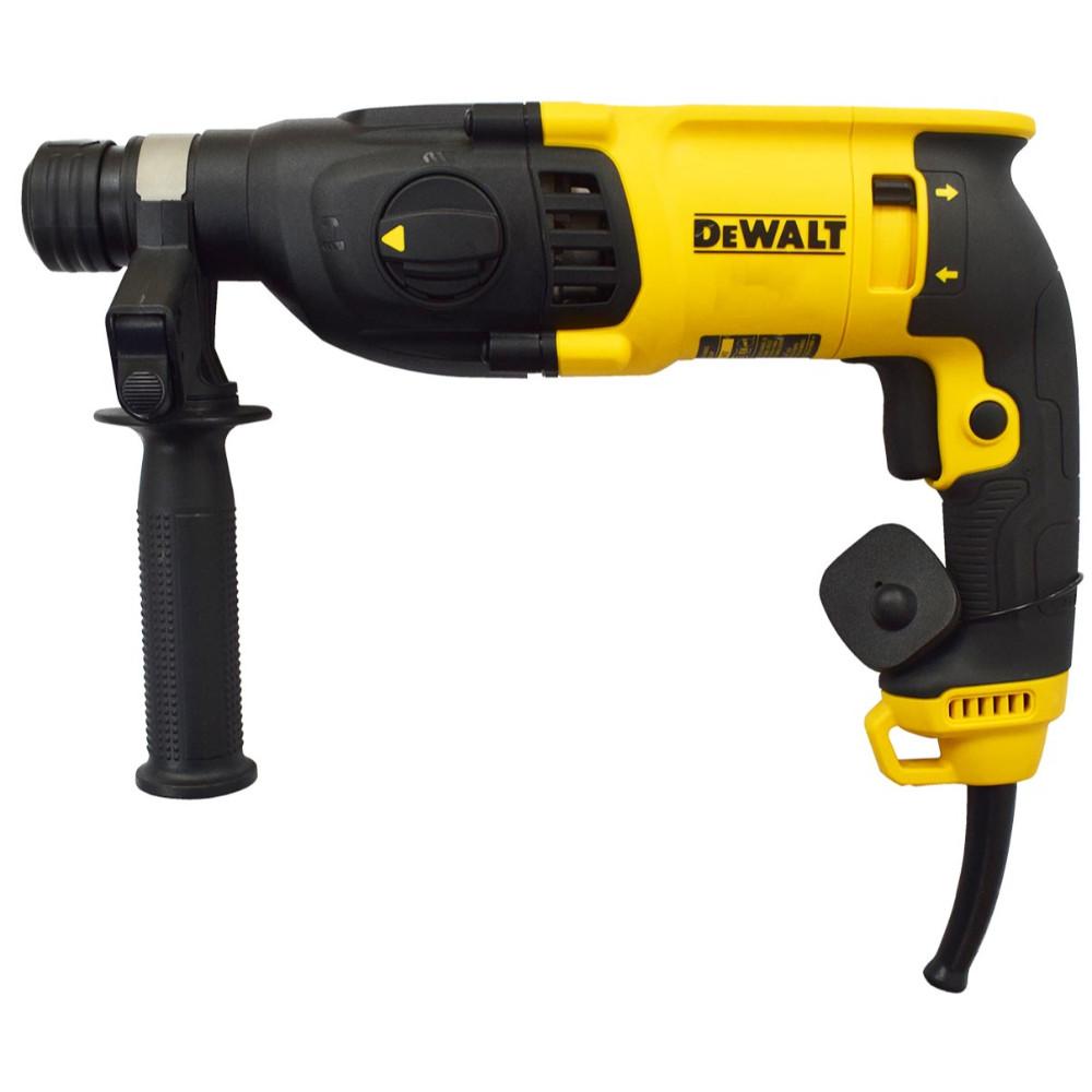 TALADRO DEWALT ROTOMARTILLO SDS PLUS 1 3 MODOS 800W  8 AMPS ESTUCHE (D25133K-B3)