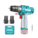 TALADRO INALAMBRICO 3/8 12V INCLUYE DOS BATERIA ION DE LITIO  CARGADOR NO INCLUIDO TOTAL (TDLI12202)