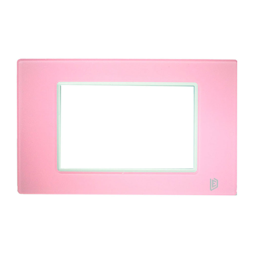 TAPA LUXOR CRISTAL ROSADO ACRILICO DUKE ENERGY (V10-02AR)