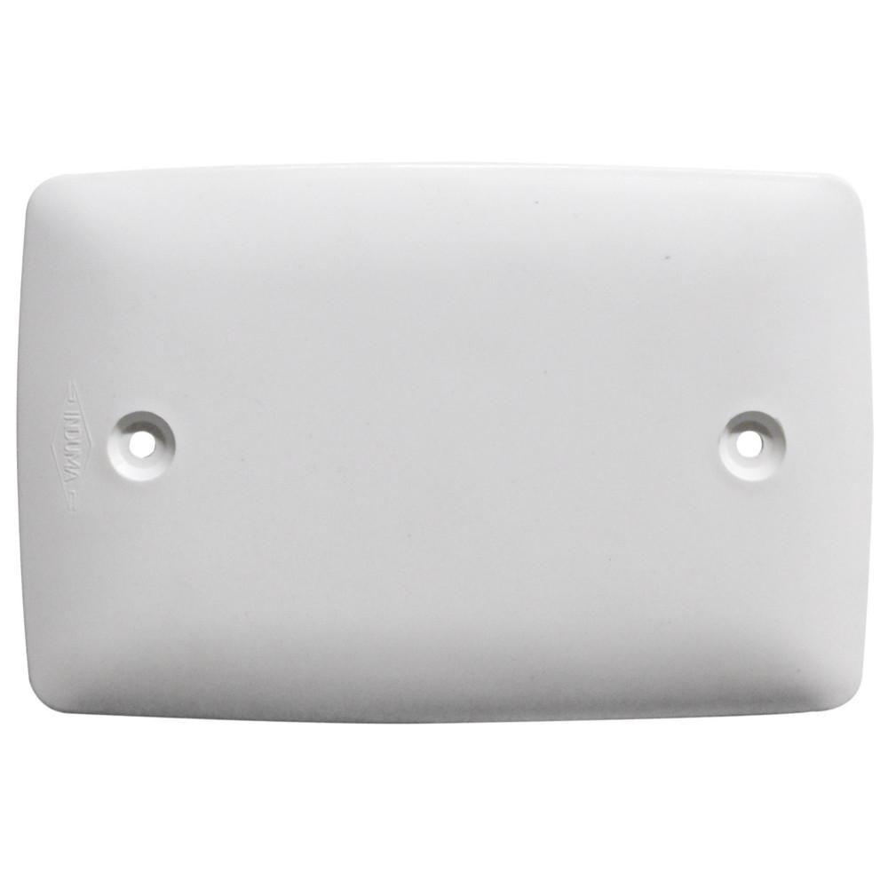 TAPA PLASTICA CIEGA BLANCA 2X4 INDUMA CERTIFICADA (T1206-0016)