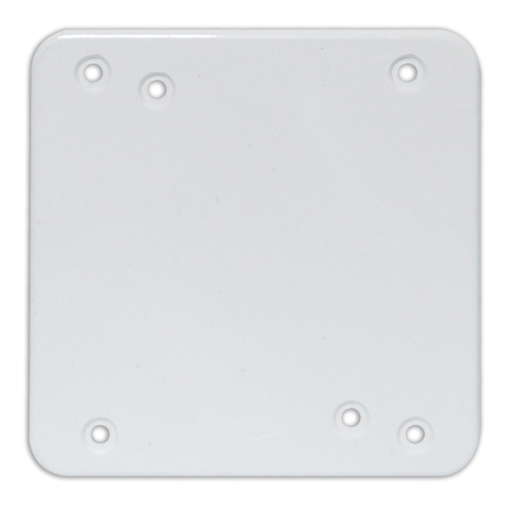 TAPA PLASTICA CIEGA BLANCA 4X4 INDUMA CERTIFICADA (T1206-0021)
