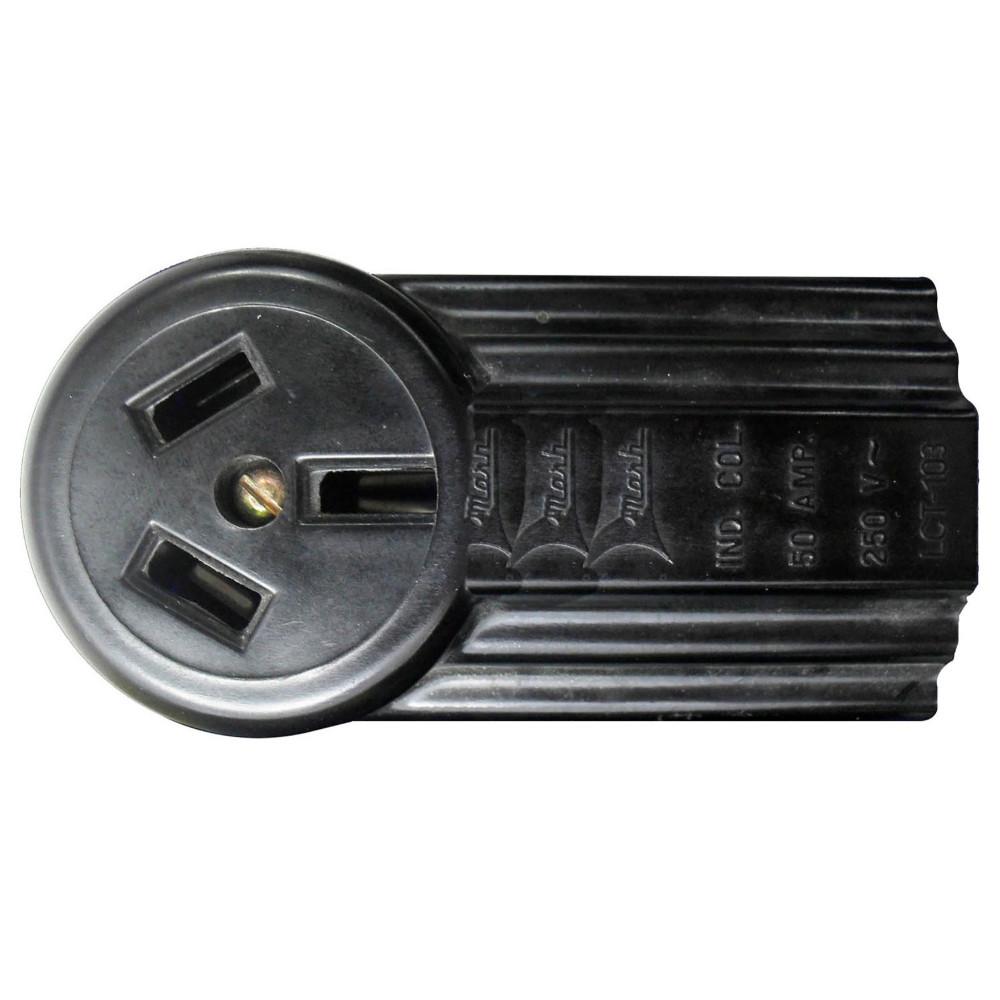 TOMA 3X50 TRIFILAR SOBREPONER HEMAR LCT103