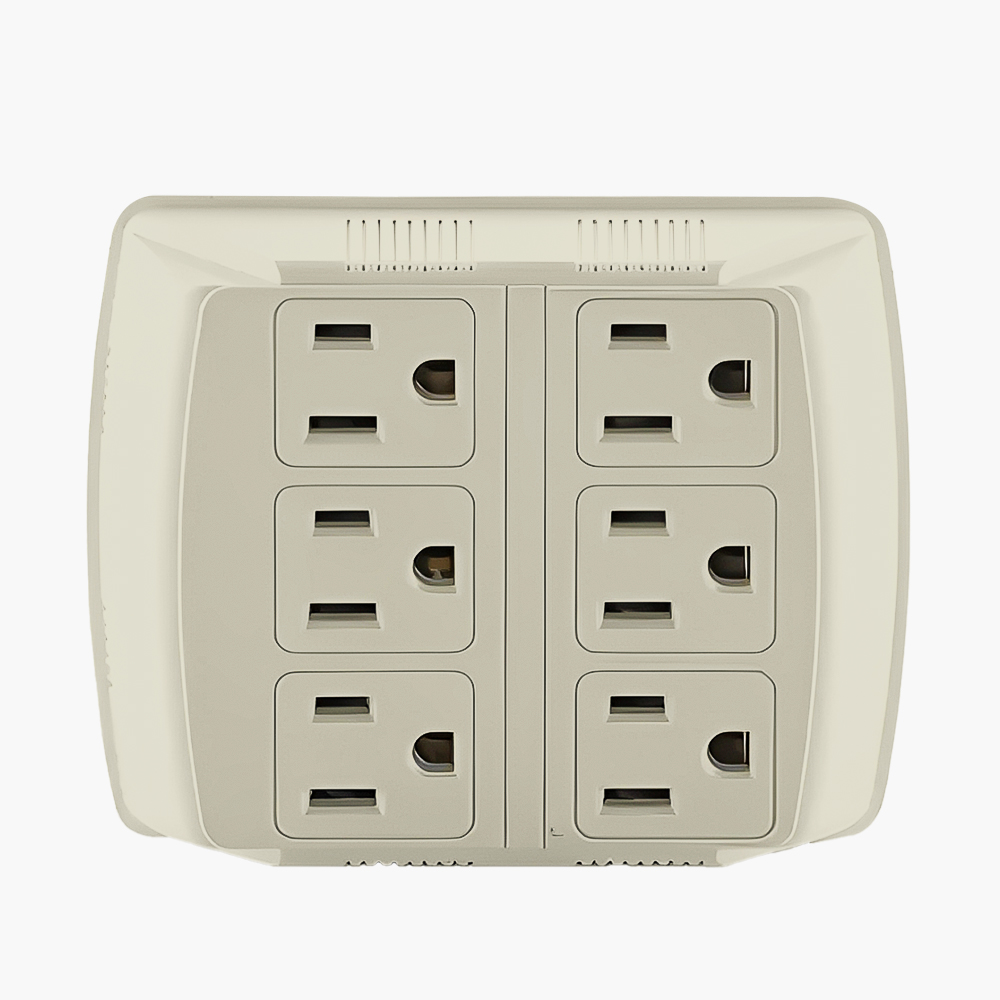 TOMA MULTIPLE X 6 DE PARED UDUKE (U63)