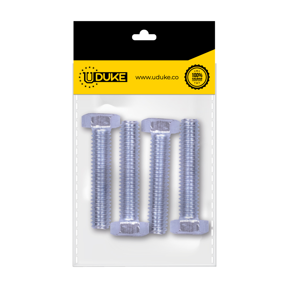 TORNILLO HEXAGONAL 5/16*11/2 PAQ X 4 UDUKE