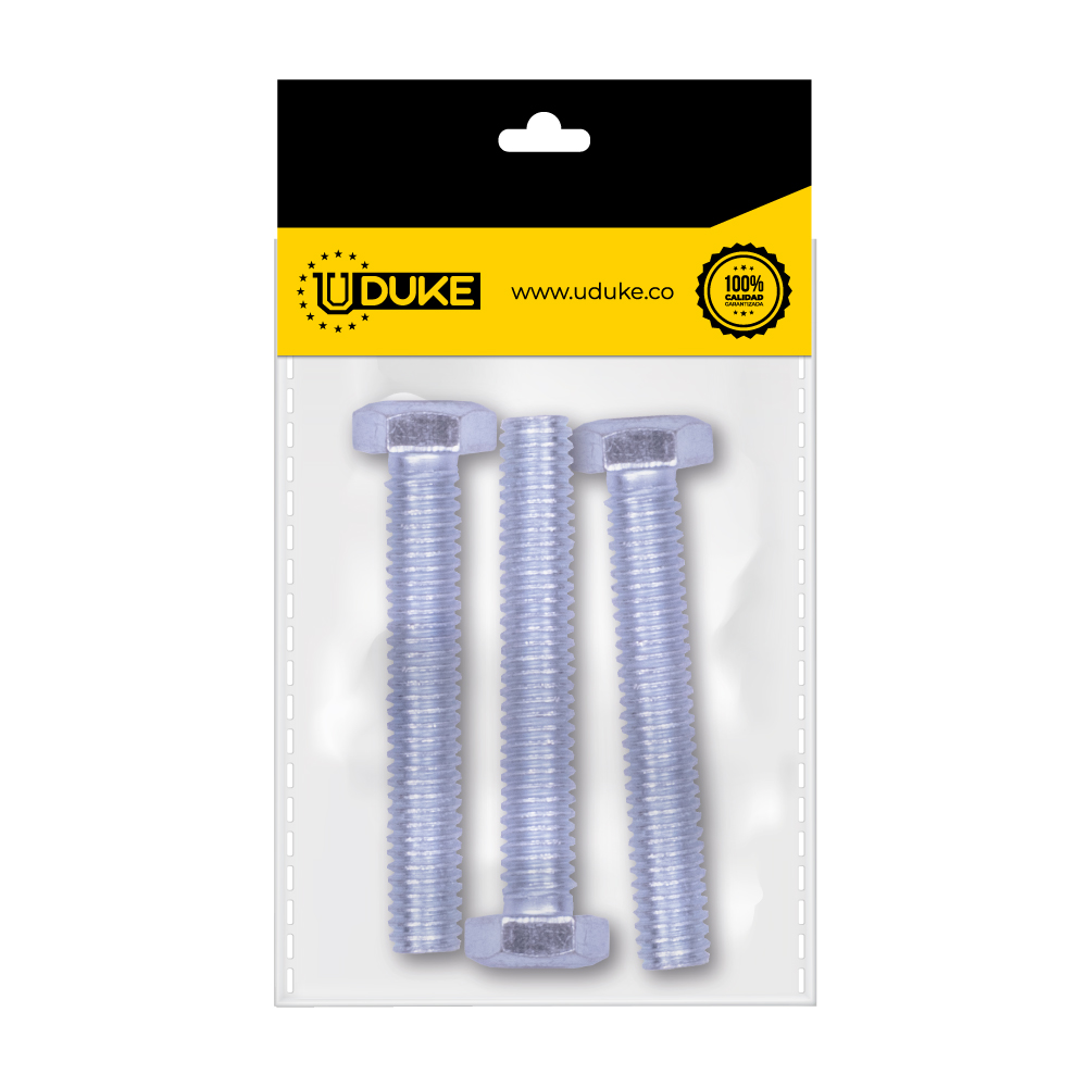 TORNILLO HEXAGONAL 5/16*2 PAQ X 3 UDUKE