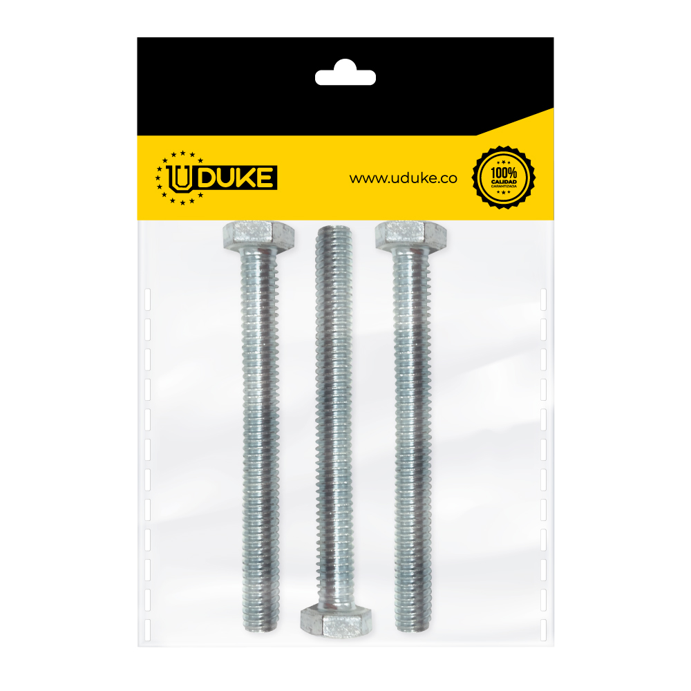 TORNILLO HEXAGONAL 5/16*3 PAQ X 3 UDUKE
