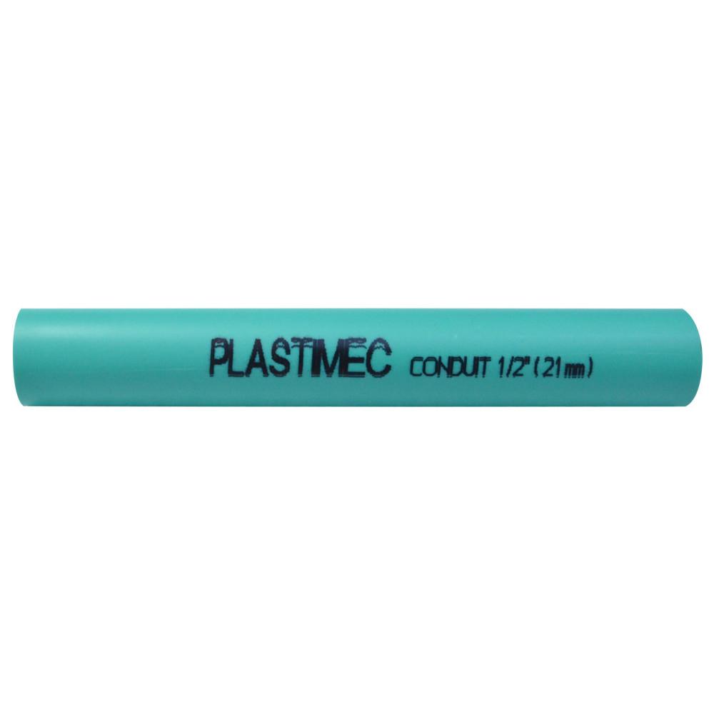 TUBO CONDUIT CERTIFICADO PLASTIMEC 1/2 X 3 MTS