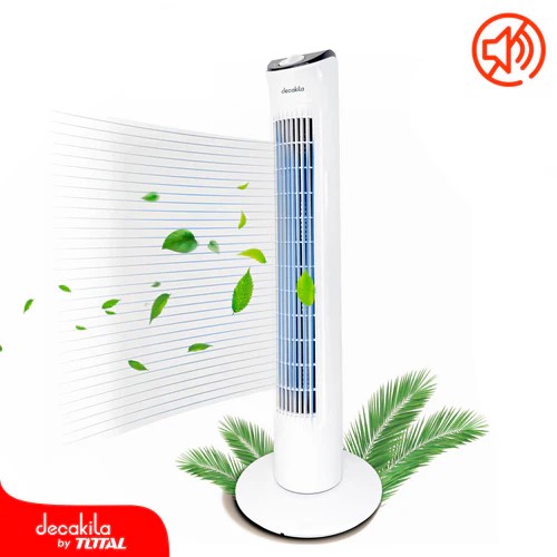 VENTILADOR DE TORRE 32"  3 AJUSTES DE VELOCIDADES 120V DECAKILA (