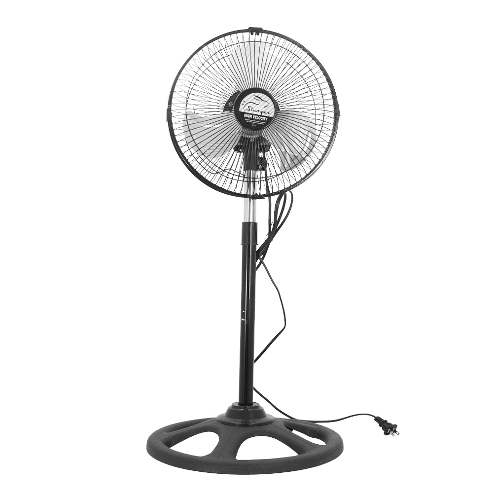 VENTILADOR PEDESTAL 11 PUL NEGRO