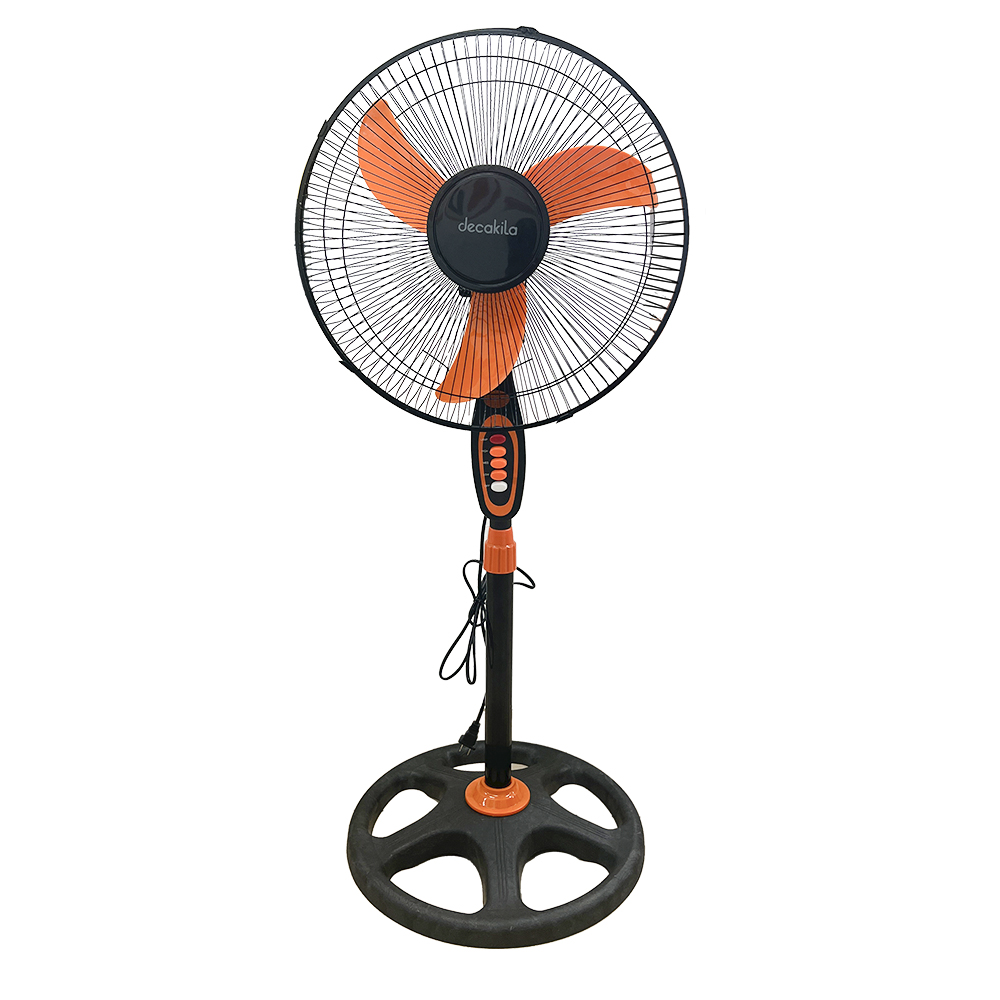 VENTILADOR PEDESTAL 3 ASPAS 16" DECAKILA (KUFC088B)