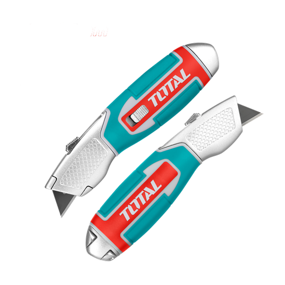 BISTURI NAVAJA 19 X 61 MM INDUSTRIAL INCLUYE 6 HOJAS DE REPUESTO INDUSTRIAL SUPER TOTAL (TG5126101)