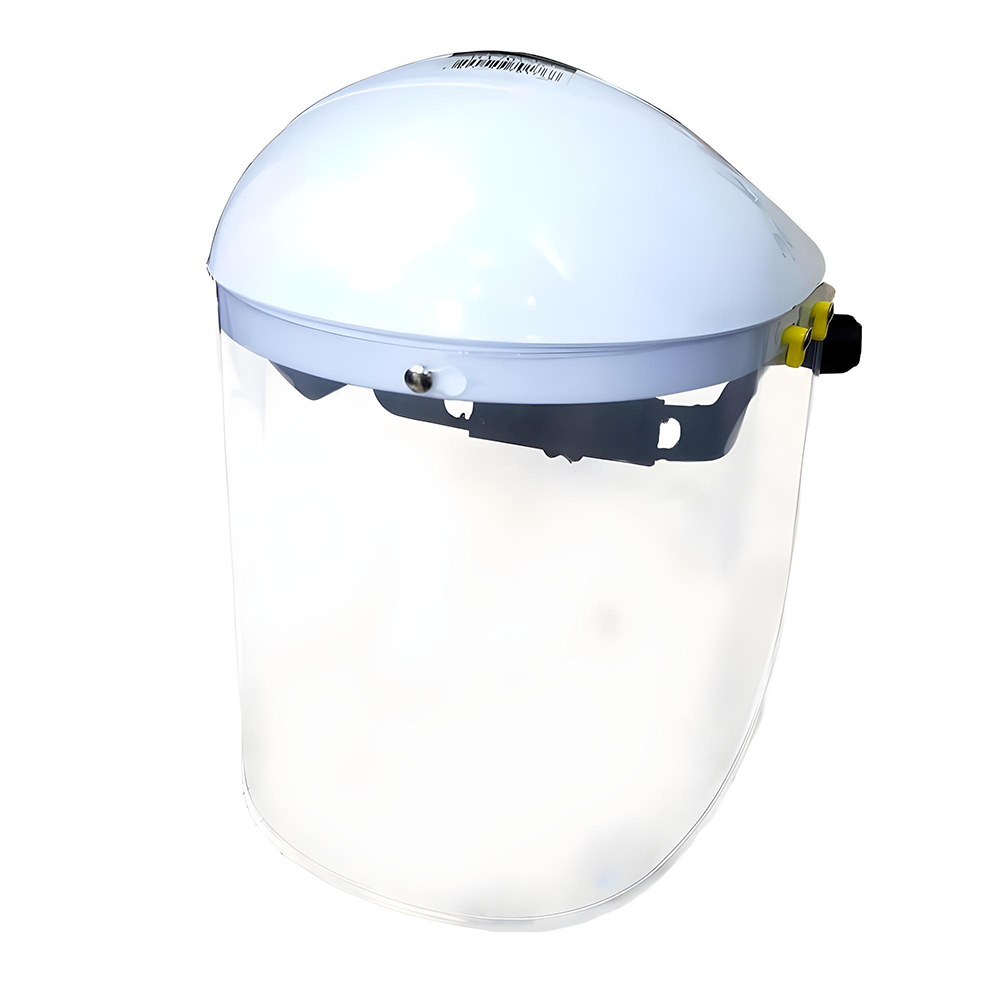 CARETA ESMERILAR BLANCA CON RACHE (HT70176)