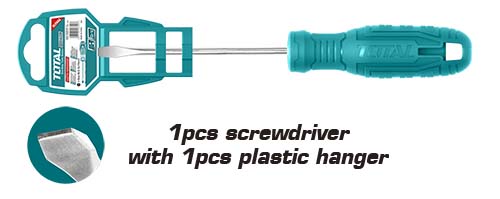 DESTORNILLADOR 3/16 X 4 (-) PUNTA INMANTADA TOTAL (THTDC2146P)