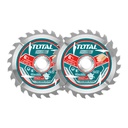 DISCO CORTE MADERA 6 1/2" JUEGO X 2 UNIDADES INDUSTRIAL  SUPER TOTAL (TAC2331653)