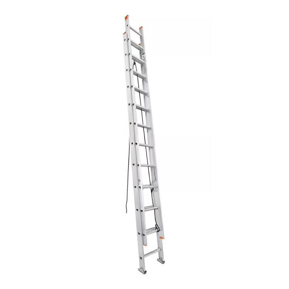 ESCALERA DE ALUMNIO EXPANDIBLE 24 PELDAÑOS 6,48MTS UDUKE (150KG)(HT3168)