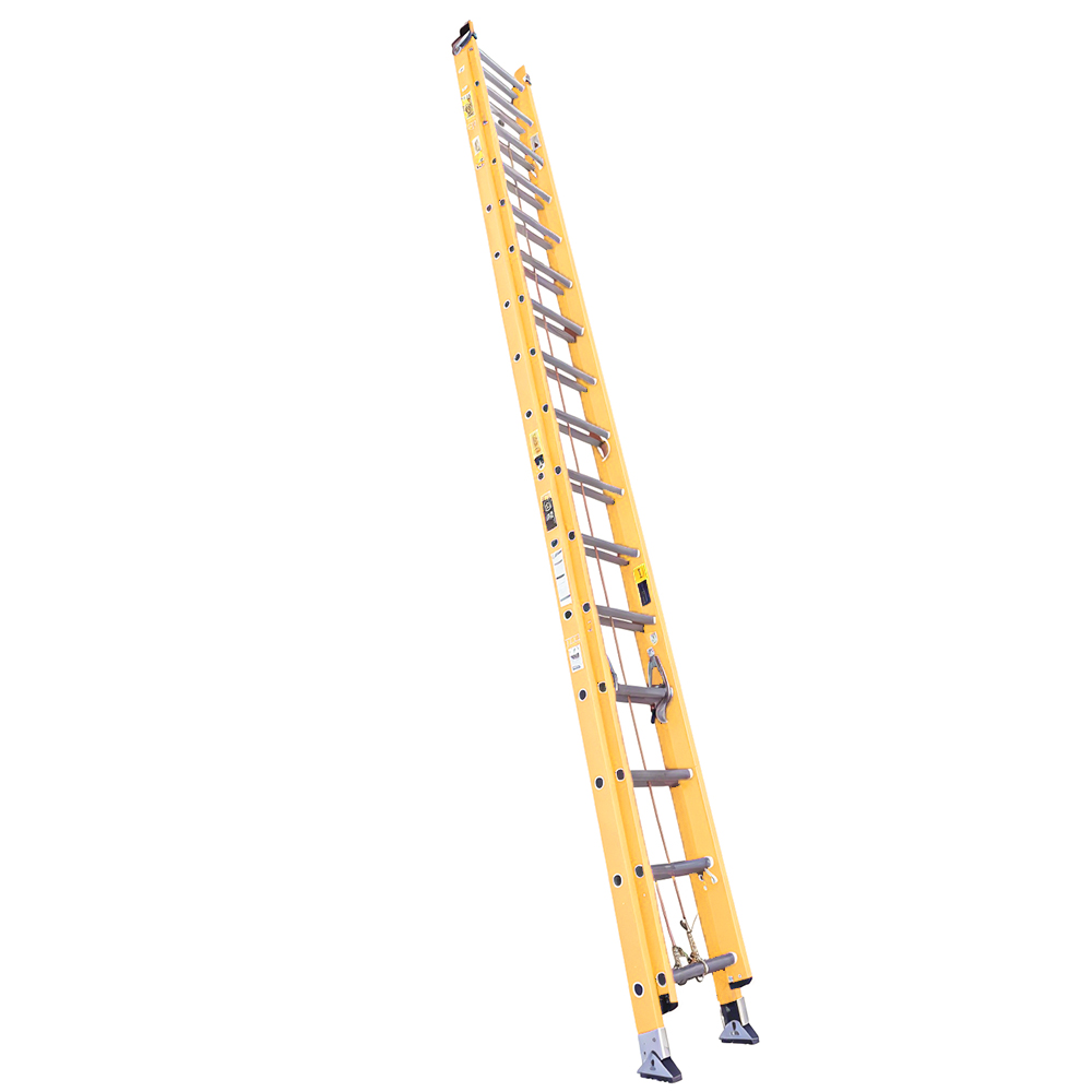 ESCALERA DE FIBRA DE VIDRIO EXPANDIBLE 16 PELADÑOS 3,14MTS UDUKE (150KG)(HT3177)