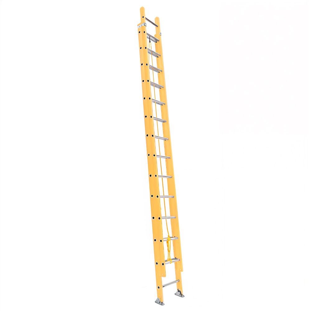 ESCALERA DE EXTENSION EN FIBRA DE VIDRIO 28 PELDAÑOS 8.4 MTS UDUKE (150KG)(HT3176)