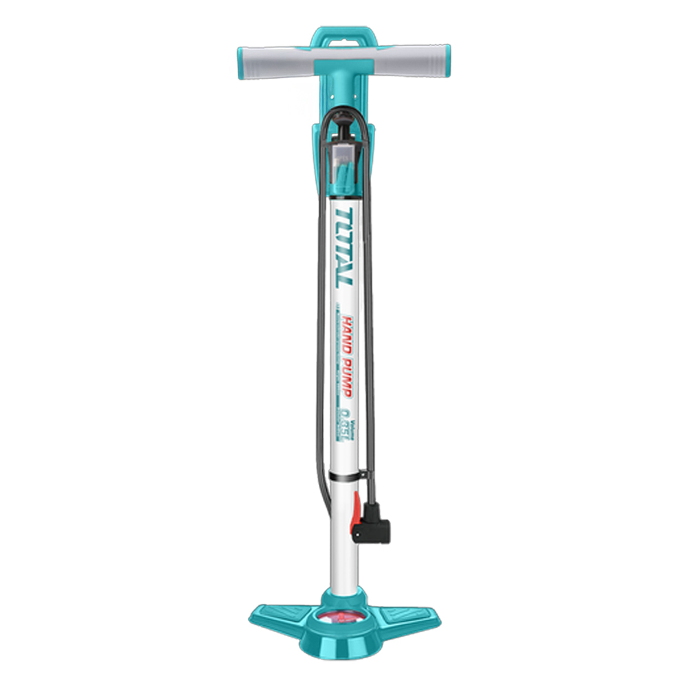 INFLADOR DE PIE 160PSI CON SOPORTE SUPER TOTAL (TMPP3201)