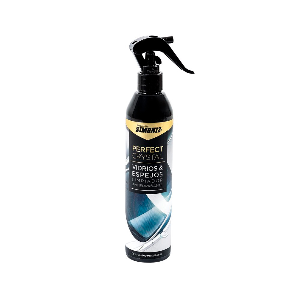 LIMPIADOR ANTIEMPAÑANTE VIDRIOS Y ESPEJOS PERFECT CRYSTAL SIMONIZ 300ML (202410